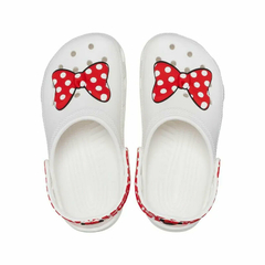 CROCS DISNEY MINNIE MOUSE WHITE RED C119 - sommerdeportes