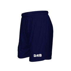 SHORT FUTBOL INFANTIL AZUL DRB