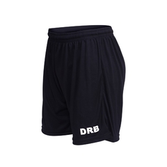 SHORT FUTBOL INFANTIL NEGRO DRB