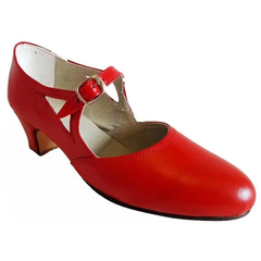 ZAPATO ESPAÑOL ROJO