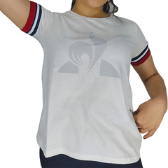 REMERA LE COQ DAMA ALGODON BLANCO 23148 - comprar online