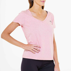 REMERA KAPPA DAMA ALGODON CAPRI ROSA - tienda online