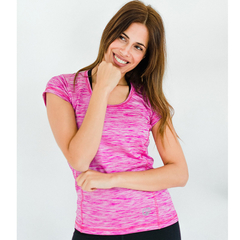 REMERA WINKEL DAMA DRY FUCSIA