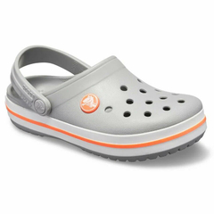 CROCBAND KIDS LIGHT GREY BRIGHT CORAL - comprar online