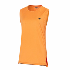 REMERA SIN MANGAS DAMA DRY WILSON 97564 NARANJA