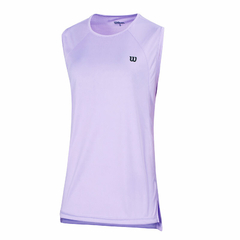 REMERA SIN MANGAS DAMA DRY WILSON 97564 LAVANDA