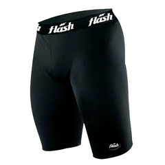 CALZA SPANDEX FLASH NEGRO