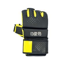 GUANTE MMA NEGRO AMARILLO DRB