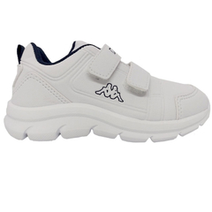 COLEGIAL I VELCRO WHITE BLUE