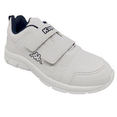 COLEGIAL I VELCRO WHITE BLUE - sommerdeportes