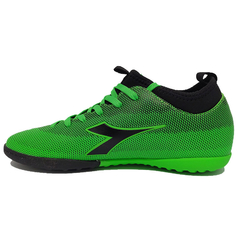 BOTIN DIADORA FUTBOL 5 IMPETUS VERDE NEGRO - tienda online