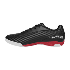 BOTIN PENALTY FUTSAL BRASIL 70 NEO NEGRO BLANCO ROJO - comprar online