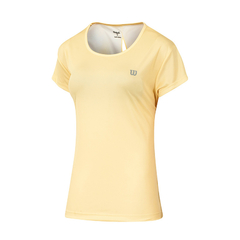 REMERA WILSON DAMA DRY AMARILLO WLSON