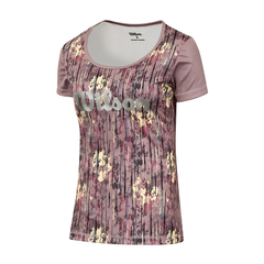 REMERA WILSON DAMA DRY ROSA