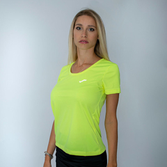 REMERA SNAUWAERT NET DAMA DRY AMARILLO - comprar online