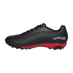 BOTIN PENALTY FUTBOL 5 BRASIL 70 NEO NEGRO BLANCO ROJO - comprar online