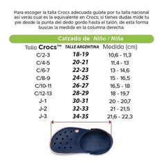 CROCS CLASSIC JR LIME - tienda online