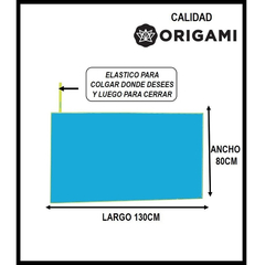 TOALLA SECADO RAPIDO ORIGAMI 80X130 TM DARK BLUE - sommerdeportes