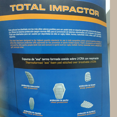 Imagen de HOMBRERA RUGBY TOTAL IMPACTOR FLASH AZUL