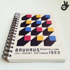 Agenda Semanal Bauhaus Tapa Dura Ring Wire/ Modelo 2: Cubes RYB - comprar online