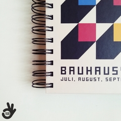 Cuaderno Bauhaus Tapa Dura Ring Wire/ Modelo 2: Cubes RYB en internet