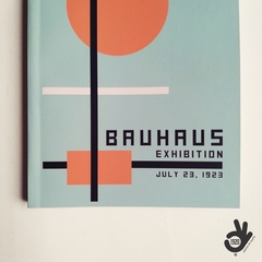 Imagen de Cuaderno Bauhaus Encuadernado Binder Artesanal a la Rústica (Tapa blanda) Modelo 6: Orange Circle
