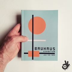 Cuaderno Bauhaus Encuadernado Binder Artesanal a la Rústica (Tapa blanda) Modelo 6: Orange Circle en internet