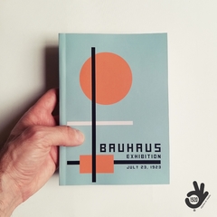 Cuaderno Bauhaus Encuadernado Binder Artesanal a la Rústica (Tapa blanda) Modelo 6: Orange Circle - 1920®objetos de diseño 