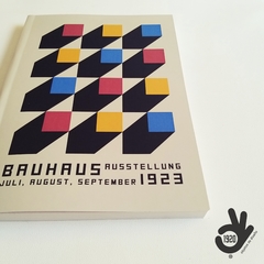 Cuaderno Bauhaus Encuadernado Binder Artesanal a la Rústica (Tapa blanda) Modelo 2: Cubes RYB. - 1920®objetos de diseño 