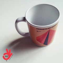 Taza de Cerámica Bauhaus/ MODELO 13/ PINK LINES - tienda online