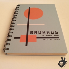 CUADERNO BAUHAUS TAPA DURA RING WIRE/ Modelo 6: ORANGE CIRCLE - tienda online