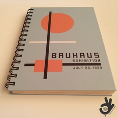 Agenda 2 días por página Bauhaus Tapa Dura Ring Wire/ Modelo 6: ORANGE CIRCLE - tienda online