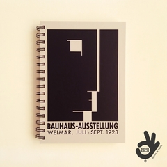 Agenda 2 días por página Bauhaus Tapa Dura Ring Wire/ Modelo 5: Cartel de Herbert Bayer
