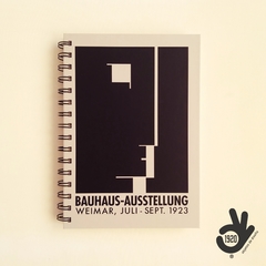 Agenda Semanal Bauhaus Tapa Dura Ring Wire/ Modelo 5: Cartel de Herbert Bayer