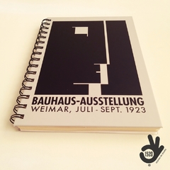 Agenda 2 días por página Bauhaus Tapa Dura Ring Wire/ Modelo 5: Cartel de Herbert Bayer - comprar online