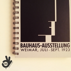 Agenda Semanal Bauhaus Tapa Dura Ring Wire/ Modelo 5: Cartel de Herbert Bayer en internet
