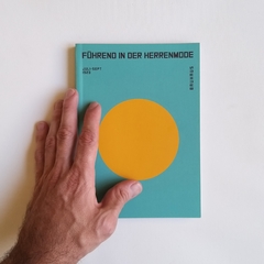 Cuaderno Bauhaus Encuadernado Binder Artesanal a la Rústica (Tapa blanda) Modelo 11: Yellow Circle en internet