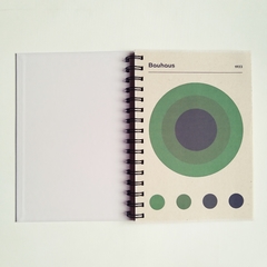 CUADERNO TAPA DURA RING WIRE/ Modelo 15/ GRÜNER KREIS - tienda online