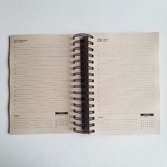 Agenda Diaria Bauhaus Tapa Dura Ring Wire/ Modelo 15/ GRÜNER KREIS - comprar online