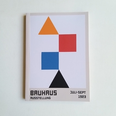 Imagen de Cuaderno Bauhaus Encuadernado Binder Artesanal a la Rústica (Tapa blanda) Modelo 238: Black Triangle