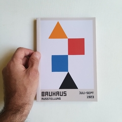 Cuaderno Bauhaus Encuadernado Binder Artesanal a la Rústica (Tapa blanda) Modelo 238: Black Triangle - tienda online
