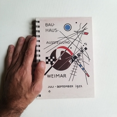 Imagen de CUADERNO TAPA DURA RING WIRE/ Modelo 33/ KARTE 3 by Wassily Kandinsky