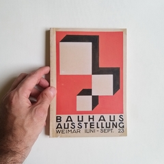 Imagen de Cuaderno Bauhaus Encuadernado Binder Artesanal a la Rústica (Tapa blanda) Modelo 17/ Bauhaus Ausstellung 1923, by Herbert Bayer