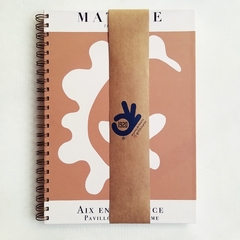 Agenda Diaria Tapa Dura Ring Wire/ Modelo 177/ MATISSE TREIZE - comprar online