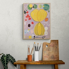 Cuadro en marco madera Kiri Box/ Modelo 437/ Group IV, N7, The Ten Largest (1907) by HILMA AF KLINT - comprar online