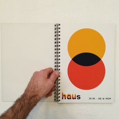 Imagen de Agenda 2 días por página Bauhaus/ Tapa Dura Ring Wire/ Modelo 40/ SCHNITTKREISE