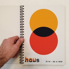 Agenda 2 días por página Bauhaus/ Tapa Dura Ring Wire/ Modelo 40/ SCHNITTKREISE