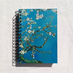 Agenda Semanal Vincent Tapa Dura Ring Wire/ Modelo 46/ Obra: Almendro en Flor (1890)