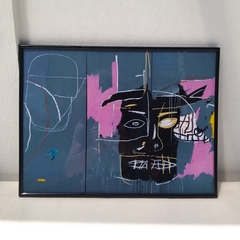 Marco acabado piano con vidrio/ Modelo 460/ Bestia (1983) by Jean Michel Basquiat 5 en internet