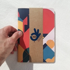 SET de 3 Cuadernos acaballados BAUHAUS / GEOMETRIE 1 + 2 + 3 - tienda online